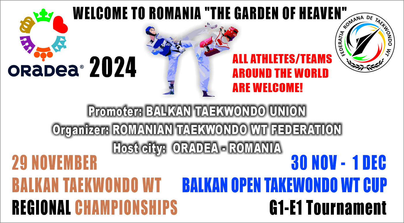 2024 Balkan Taekwondo WT in Romania